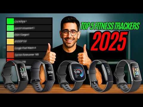 Top 5 BEST Fitness Trackers in (2025) Watch Before You Buy!